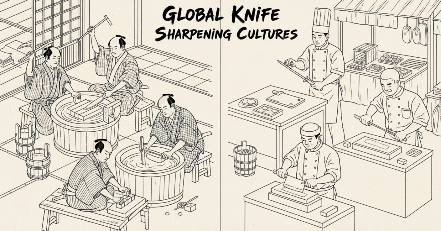 Knife Sharpening Cultures Around the World