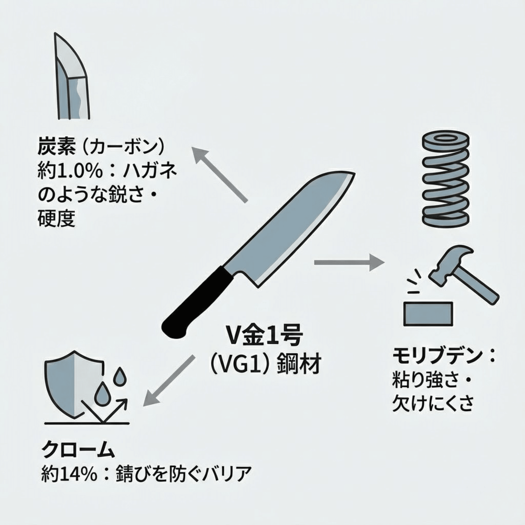 Cross-section of DP Gold three-layer construction