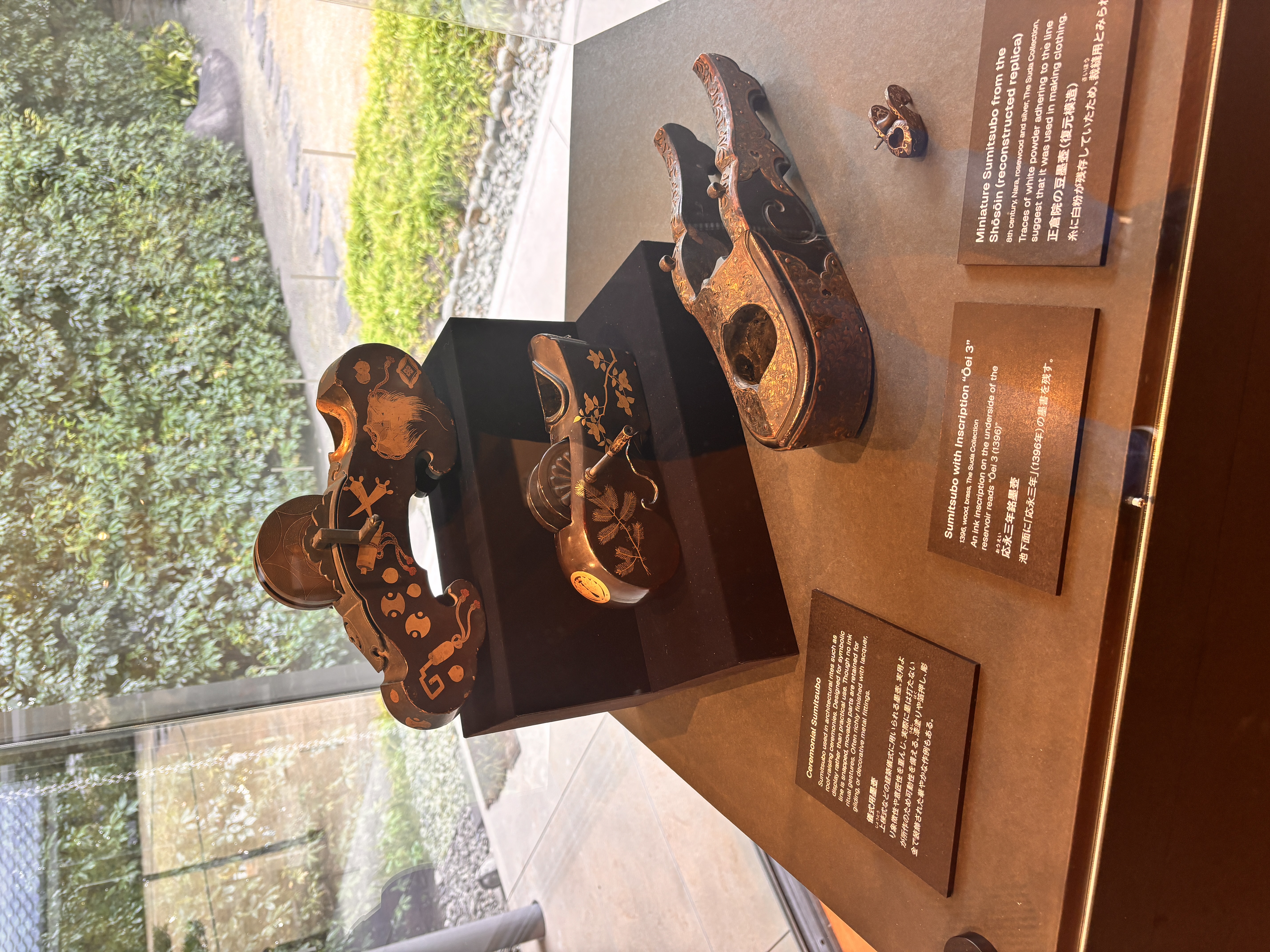 Sumitsubo from different eras and makers